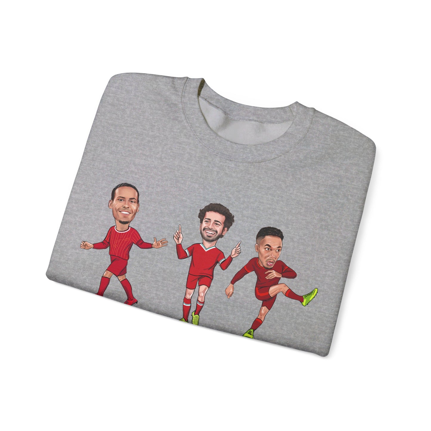 Virgil Van Dijk - Mo Salah - Trent Alexander-Arnold - Liverpool - Sweatshirt