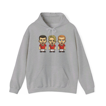 Roy Keane - David Beckham - Paul Scholes - Manchester United - Hoodie