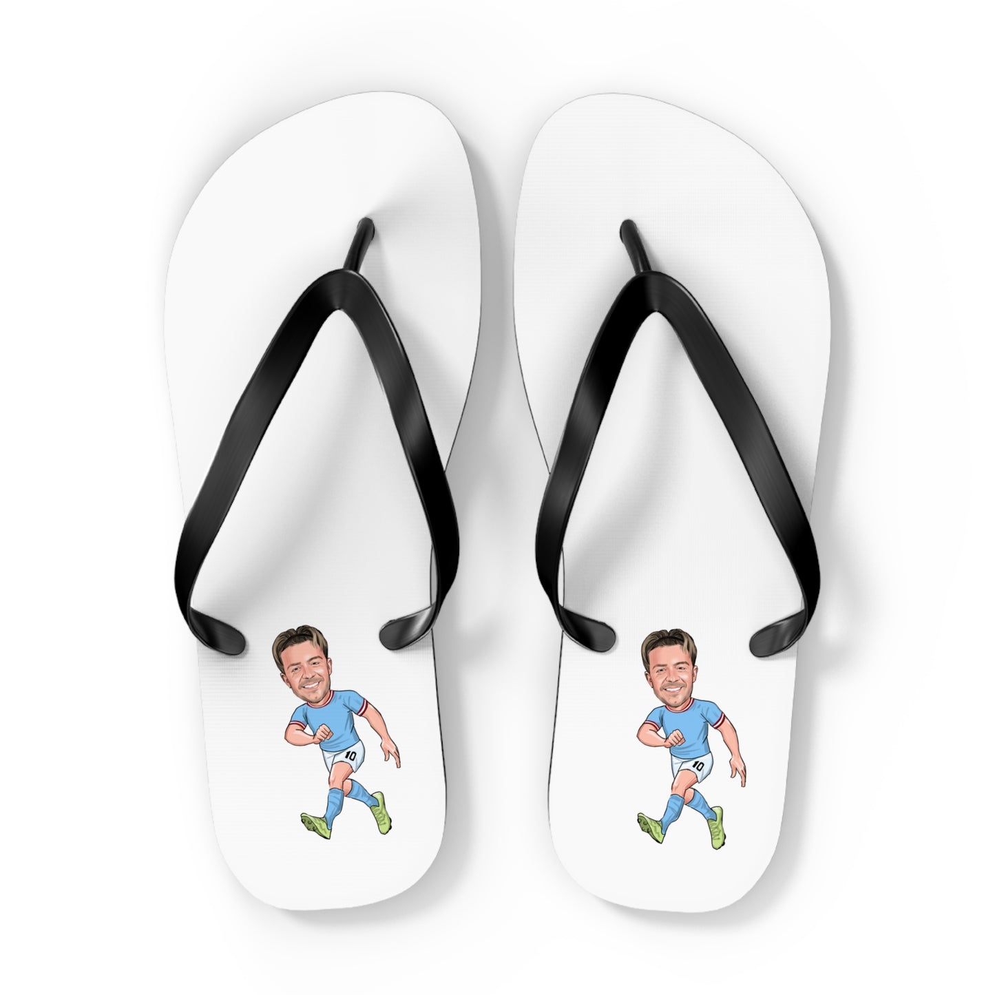 Jack Grealish - Manchester City - Flip Flops