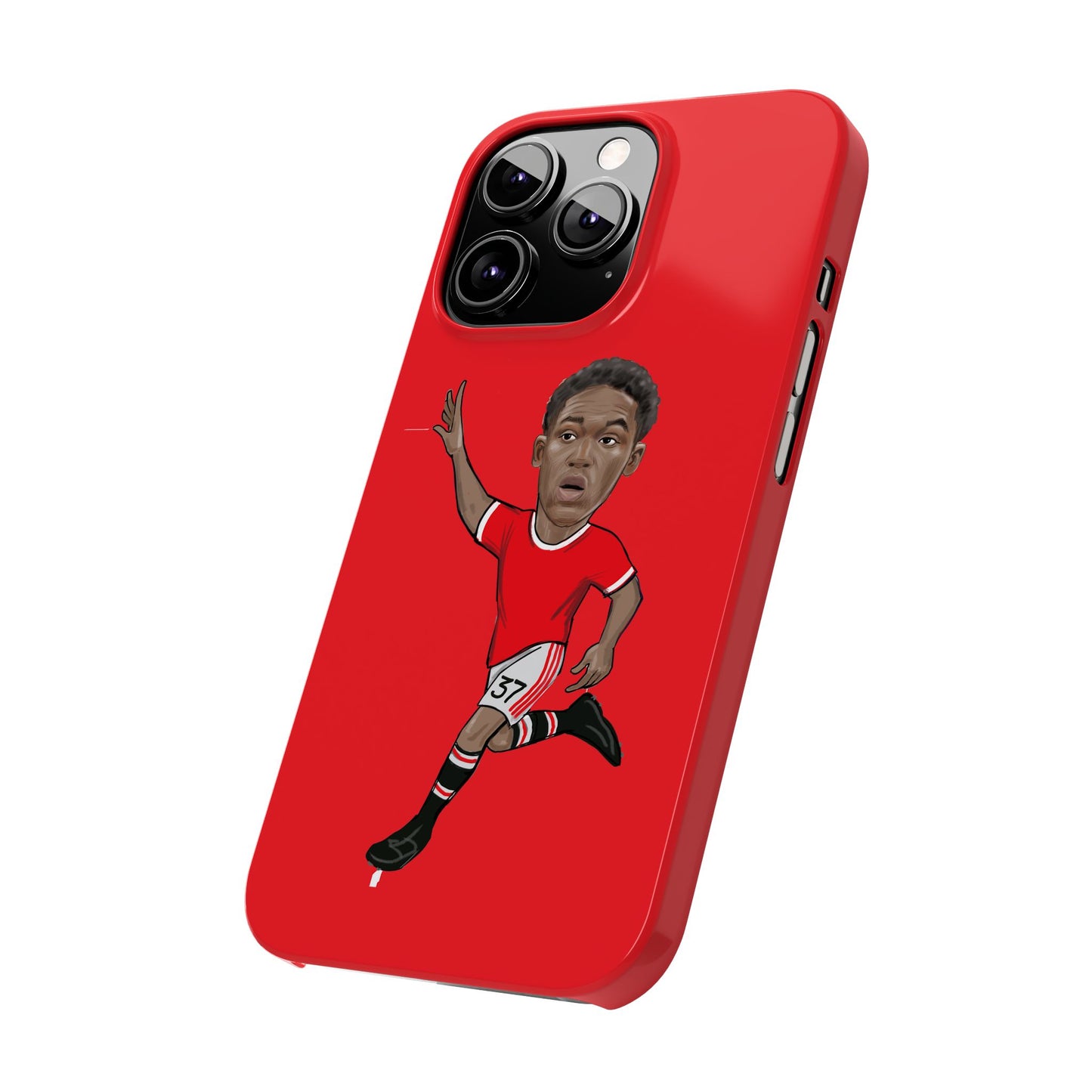 Kobbie Mainoo - Manchester United - Phone Case