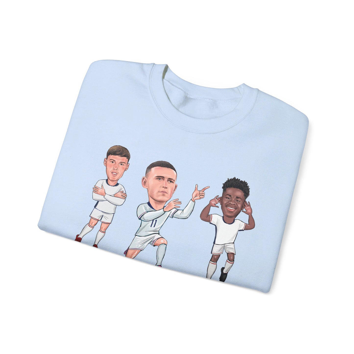 Cole Palmer, Phil Foden & Bukayo Saka  - England - Sweatshirt