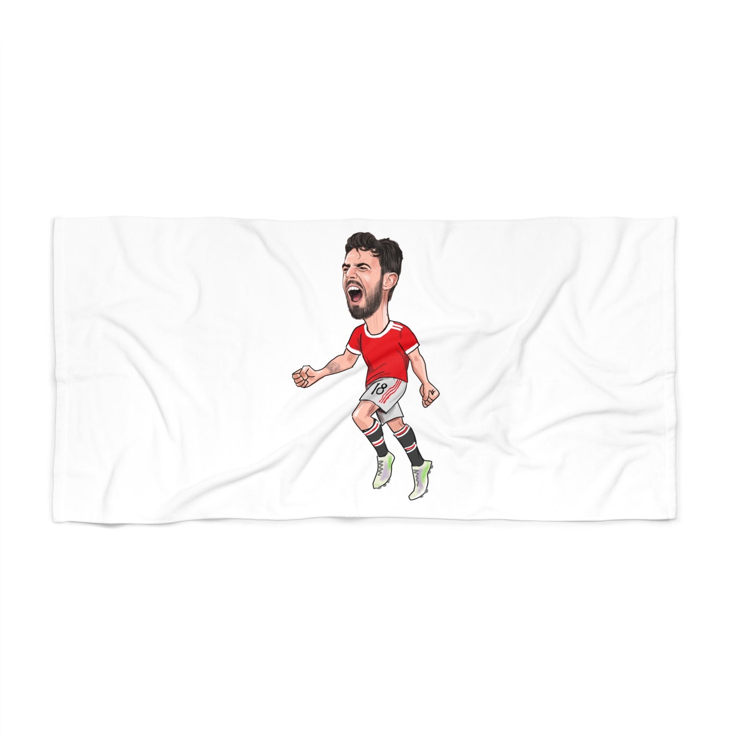 Bruno Fernandes - Manchester United - Beach Towel