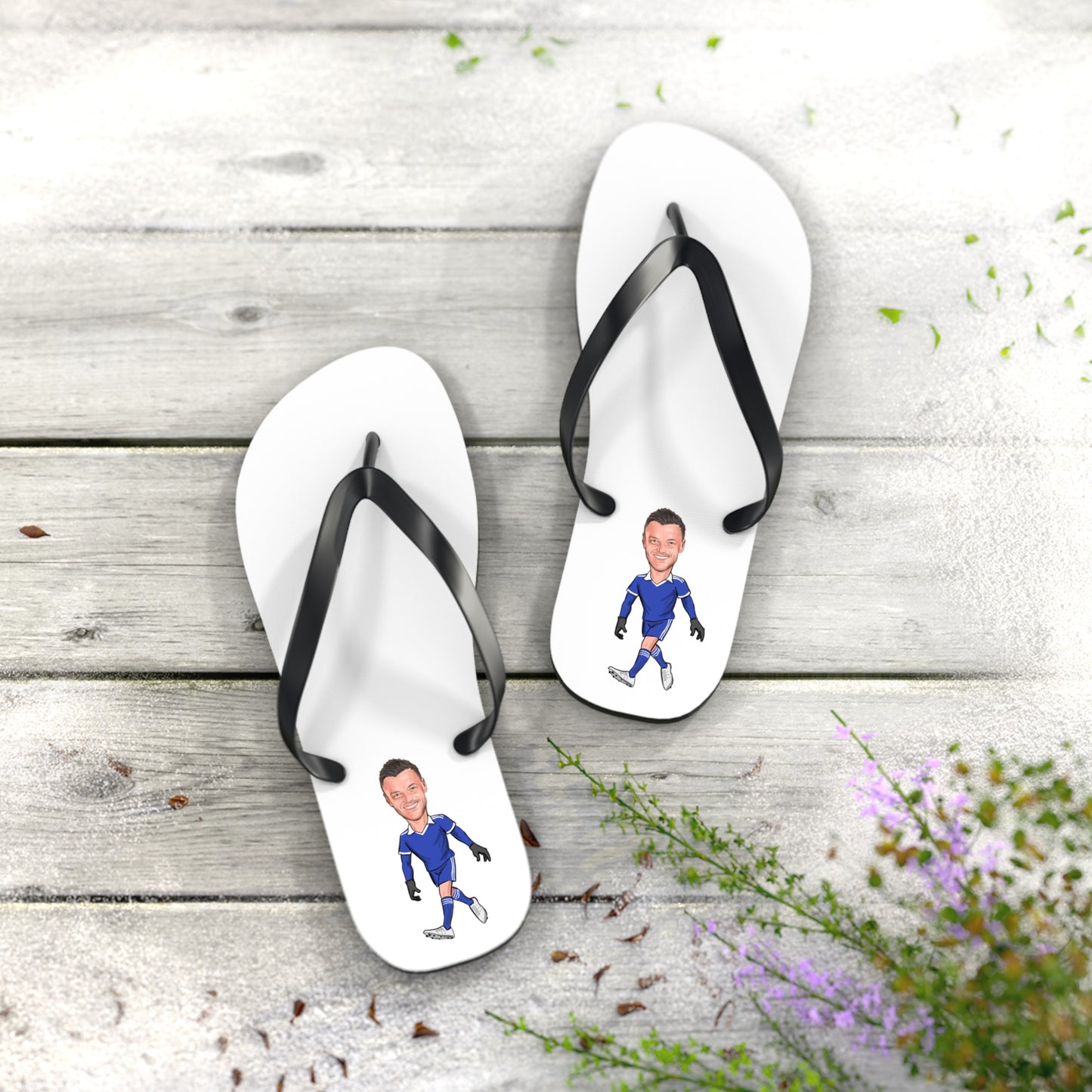 Jamie Vardy - Leicester City - Flip Flops