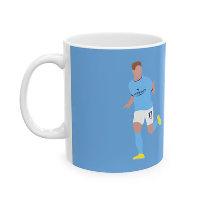 John Stones, Erling Haaland & Kevin De Bruyne - Mug