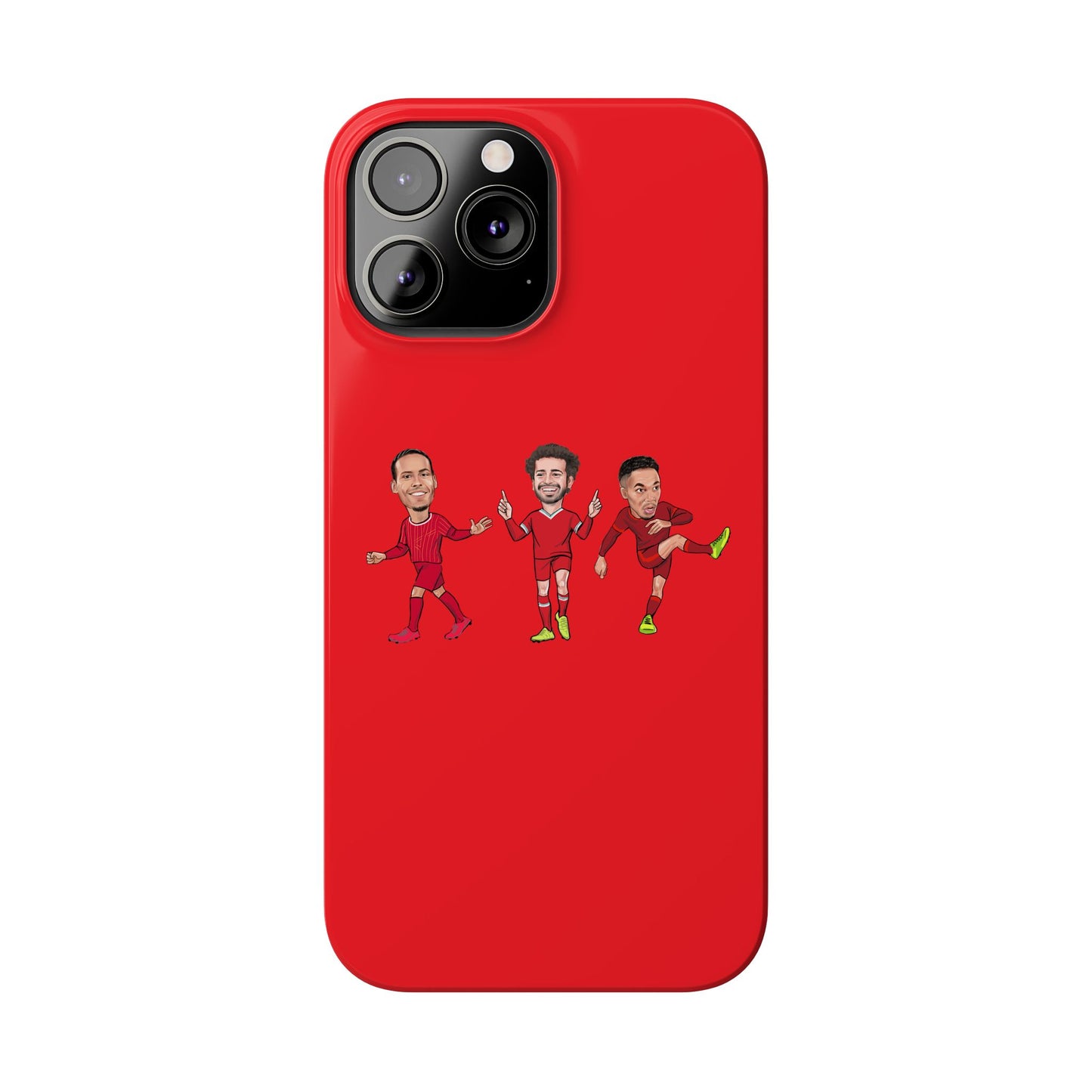 Mo Salah, Virgil Van Dijk & Trent Alexander-Arnold - Liverpool - Phone Case