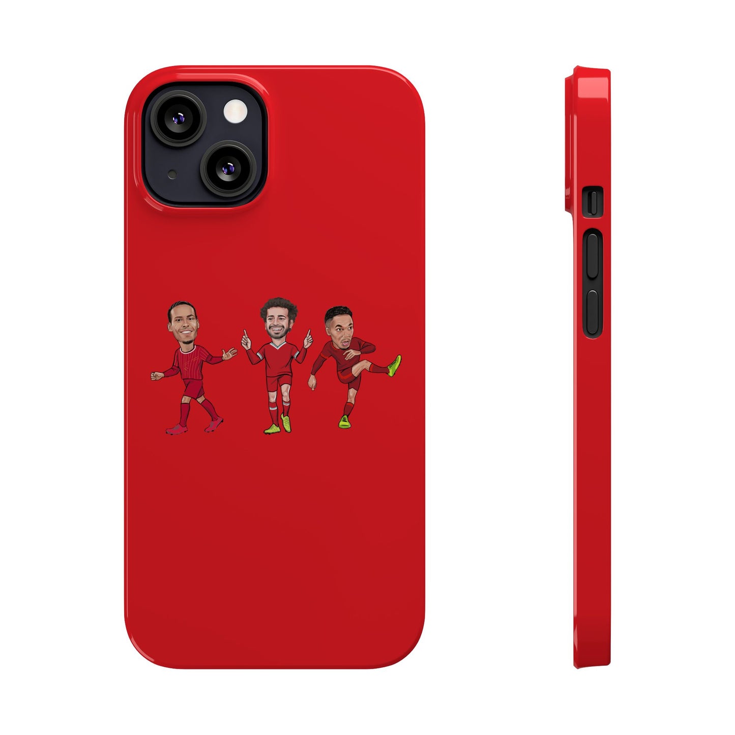 Mo Salah, Virgil Van Dijk & Trent Alexander-Arnold - Liverpool - Phone Case