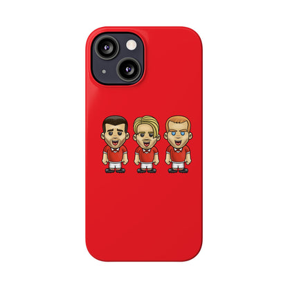 Paul Scholes, Roy Keane & David Beckham - Manchester United - Phone Case