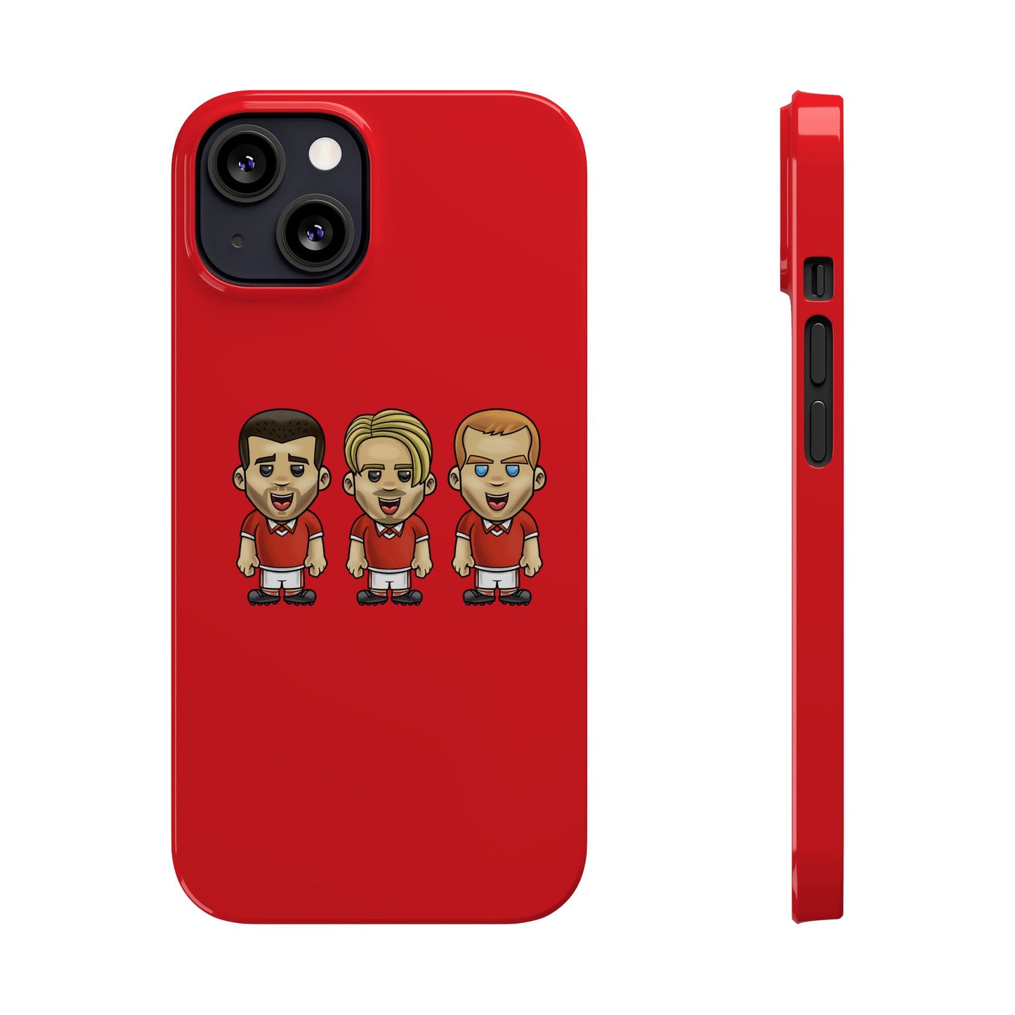 Paul Scholes, Roy Keane & David Beckham - Manchester United - Phone Case