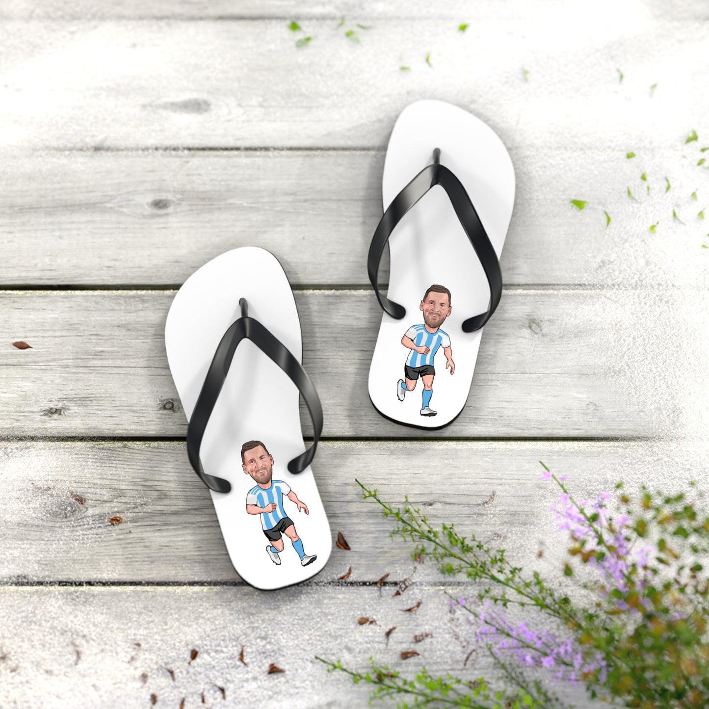 Lionel Messi - Argentina - Flip Flops