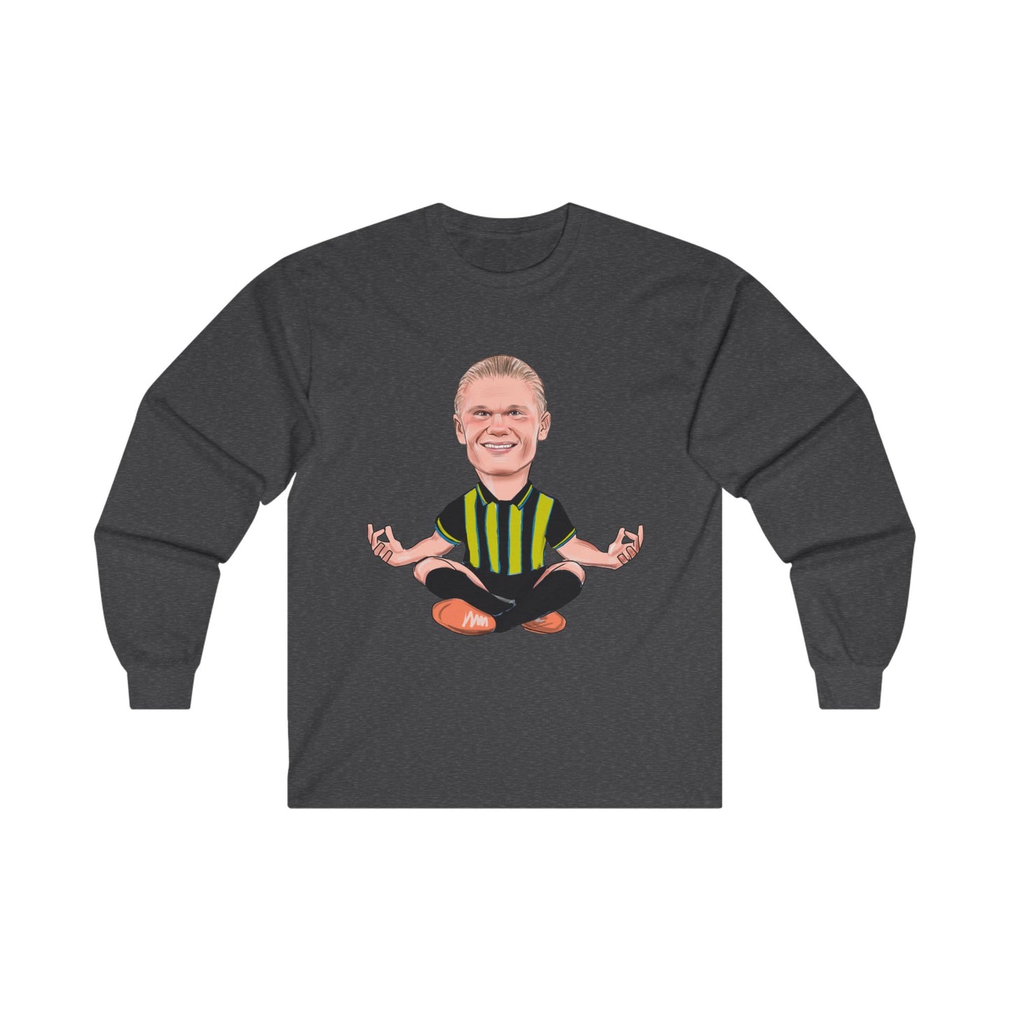 Erling Haaland - Manchester City Away Kit - Long Sleeve T-Shirt