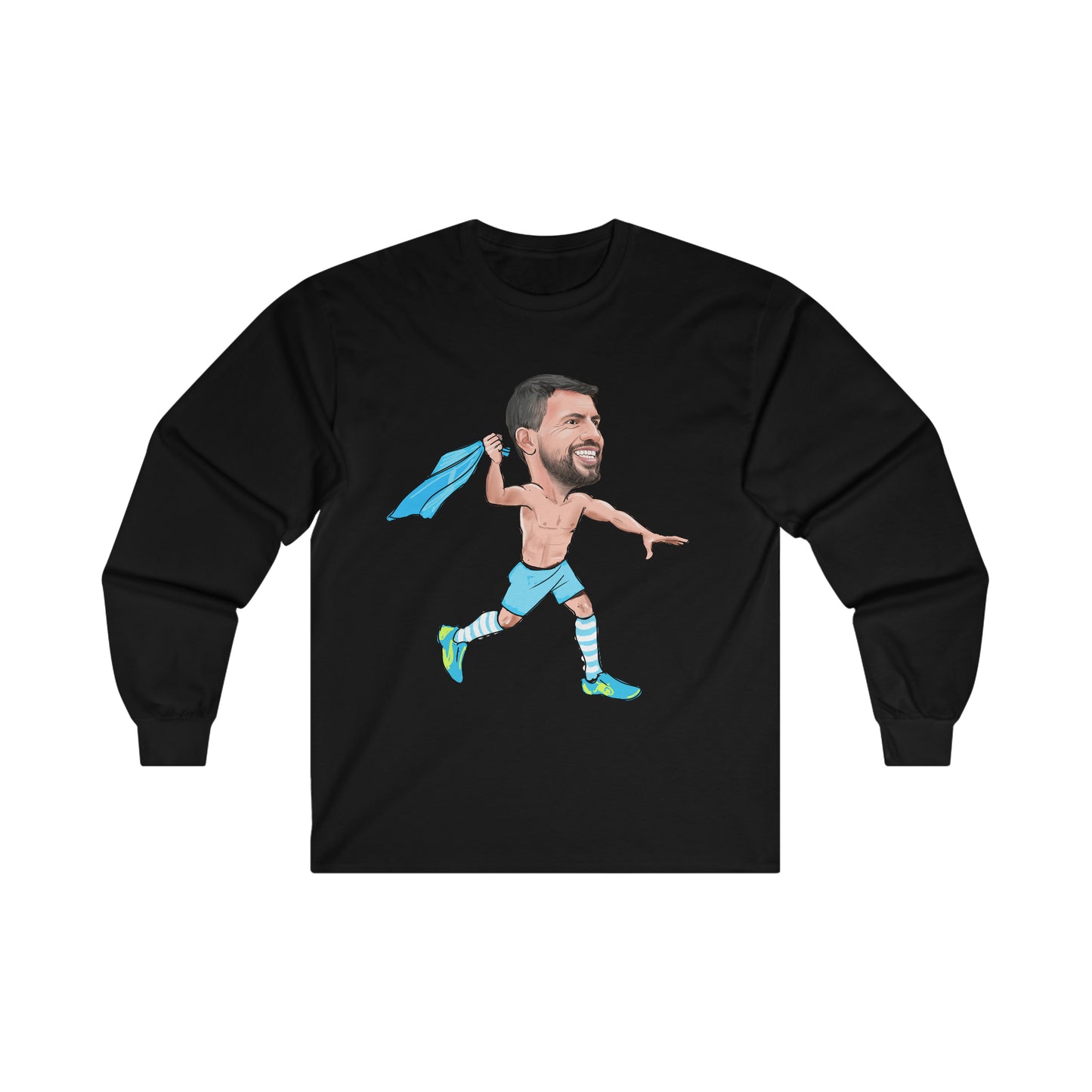 Sergio Agüero - Manchester City - Long Sleeve T-Shirt