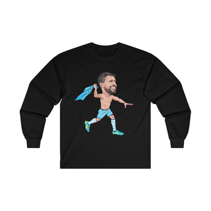 Sergio Agüero - Manchester City - Long Sleeve T-Shirt