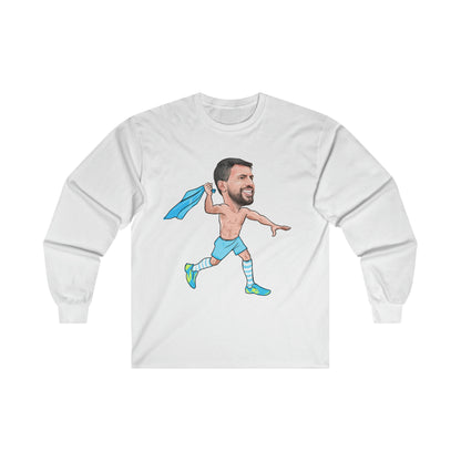 Sergio Agüero - Manchester City - Long Sleeve T-Shirt