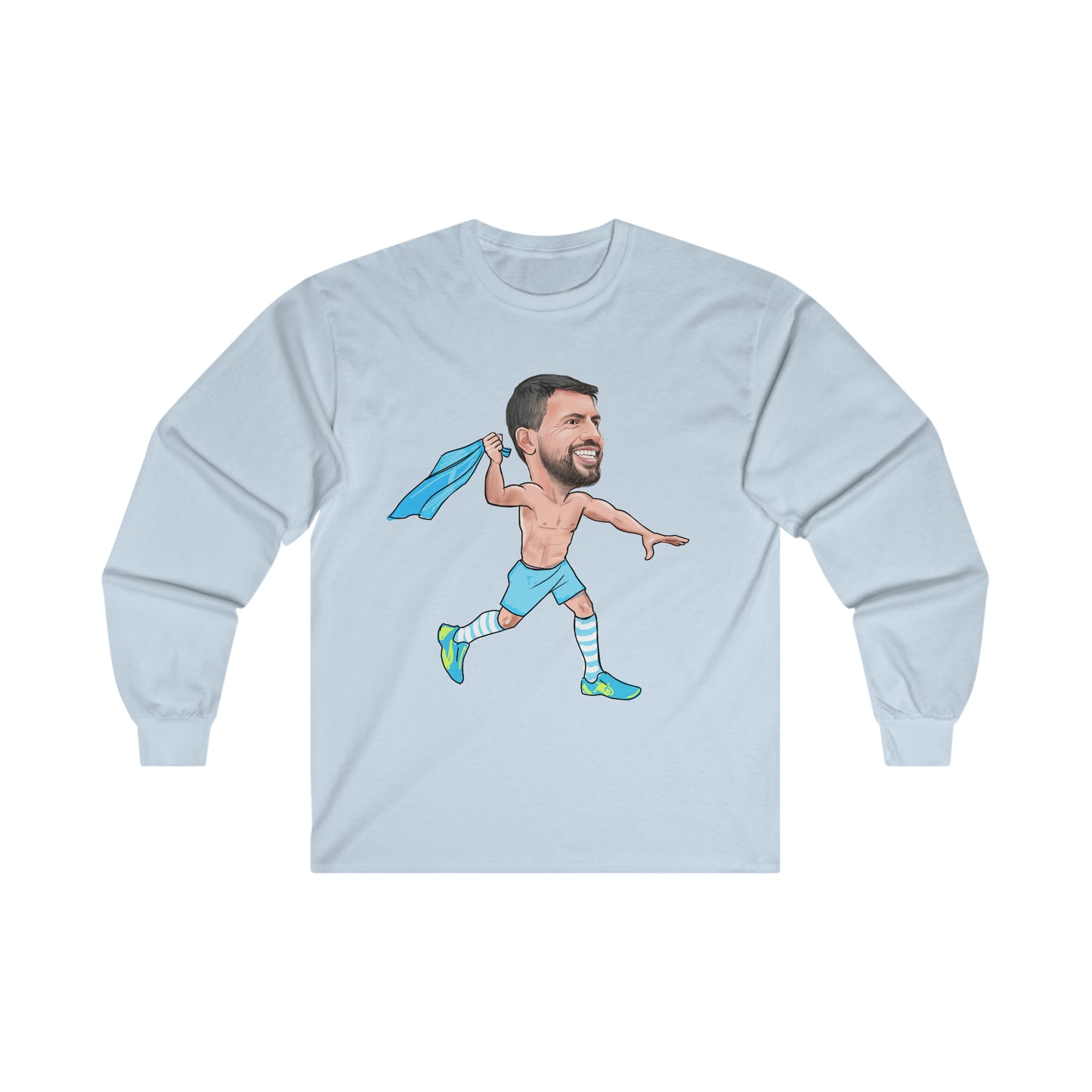 Sergio Agüero - Manchester City - Long Sleeve T-Shirt