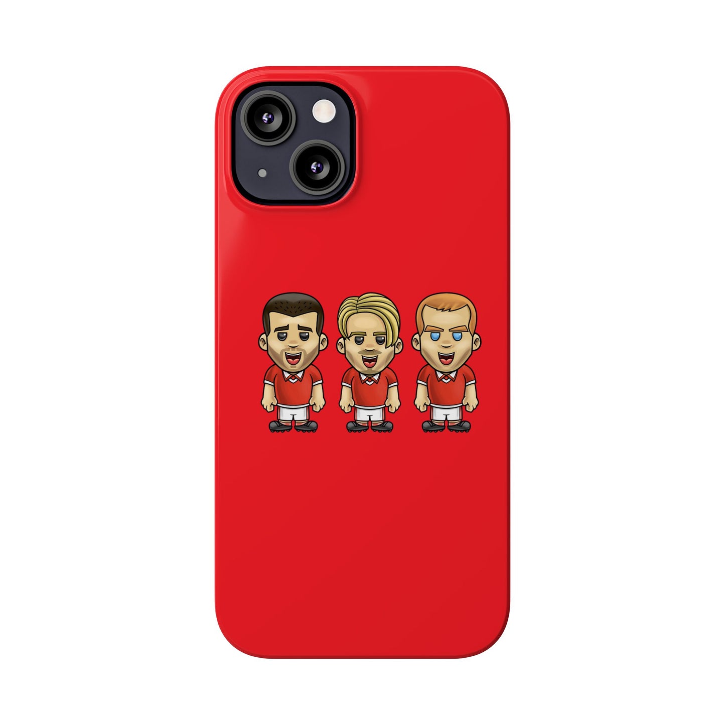 Paul Scholes, Roy Keane & David Beckham - Manchester United - Phone Case