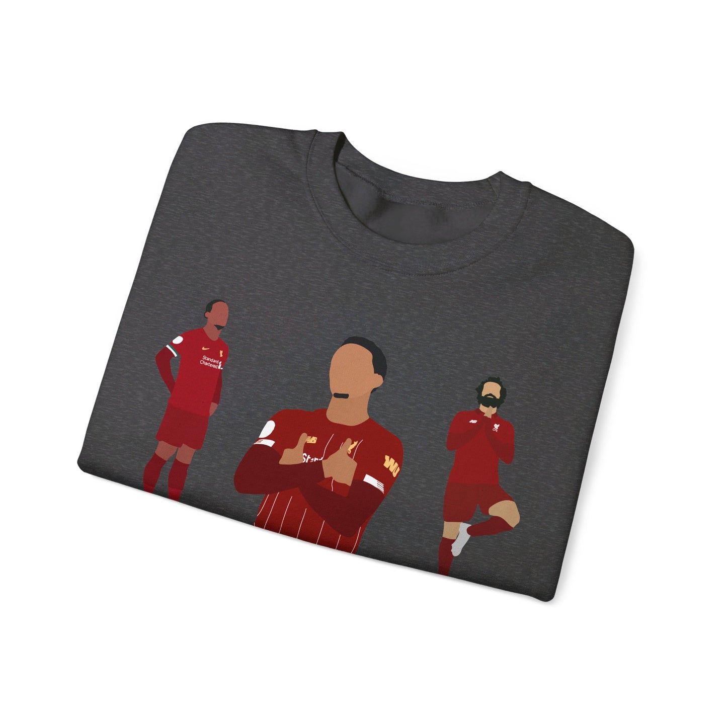 Virgil Van Dijk - Mo Salah - Trent Alexander-Arnold - Liverpool - Sweatshirt