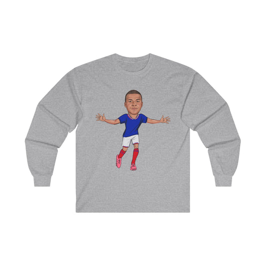 Kylian Mbappe - France - Long Sleeve T-Shirt