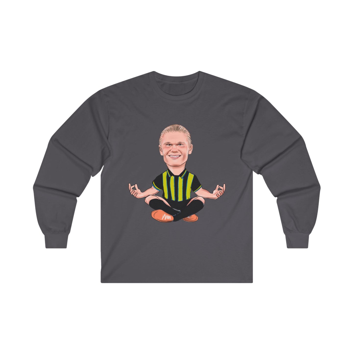 Erling Haaland - Manchester City Away Kit - Long Sleeve T-Shirt