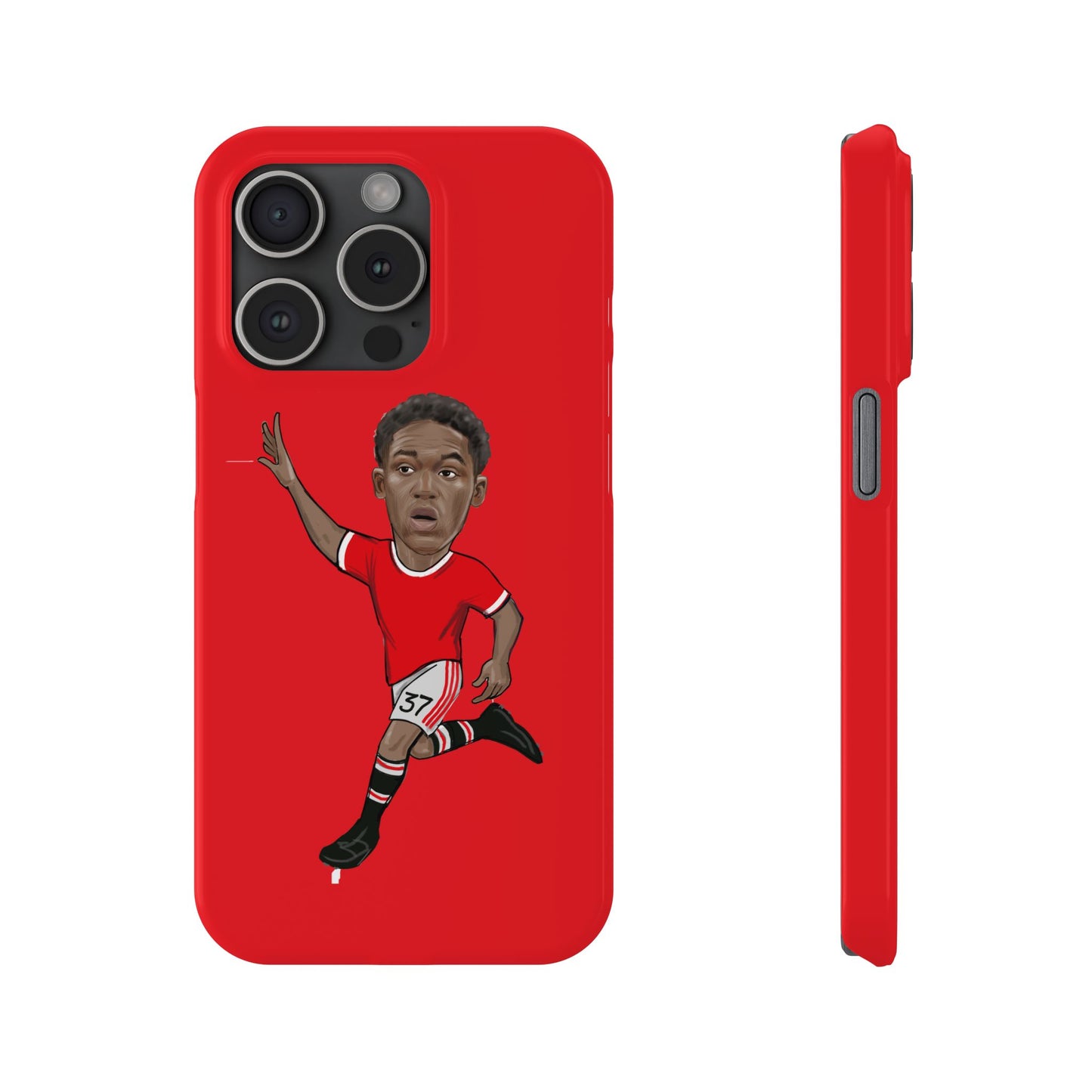 Kobbie Mainoo - Manchester United - Phone Case