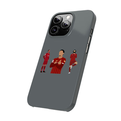 Virgil Van Dijk - Trent Alexander-Arnold - Mo Salah - Liverpool - Phone Case