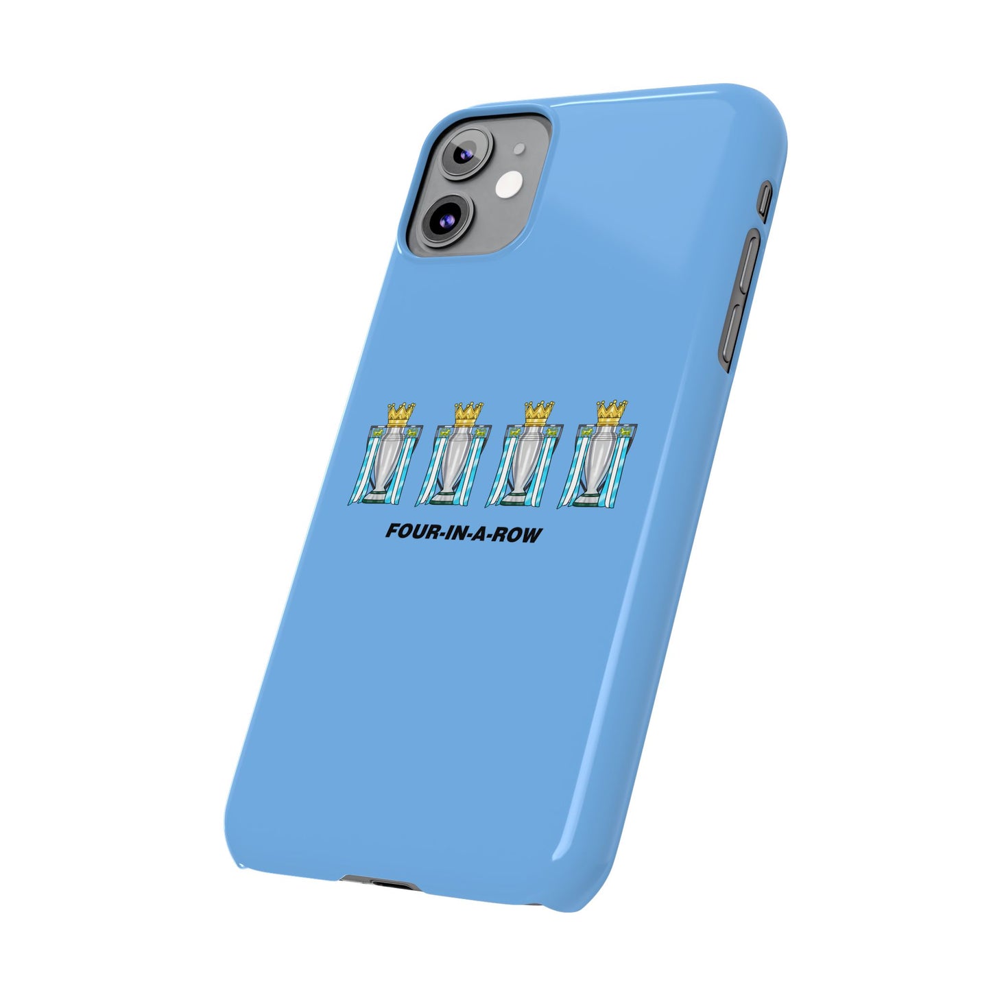 Manchester City - Four In A Row - Phone Case