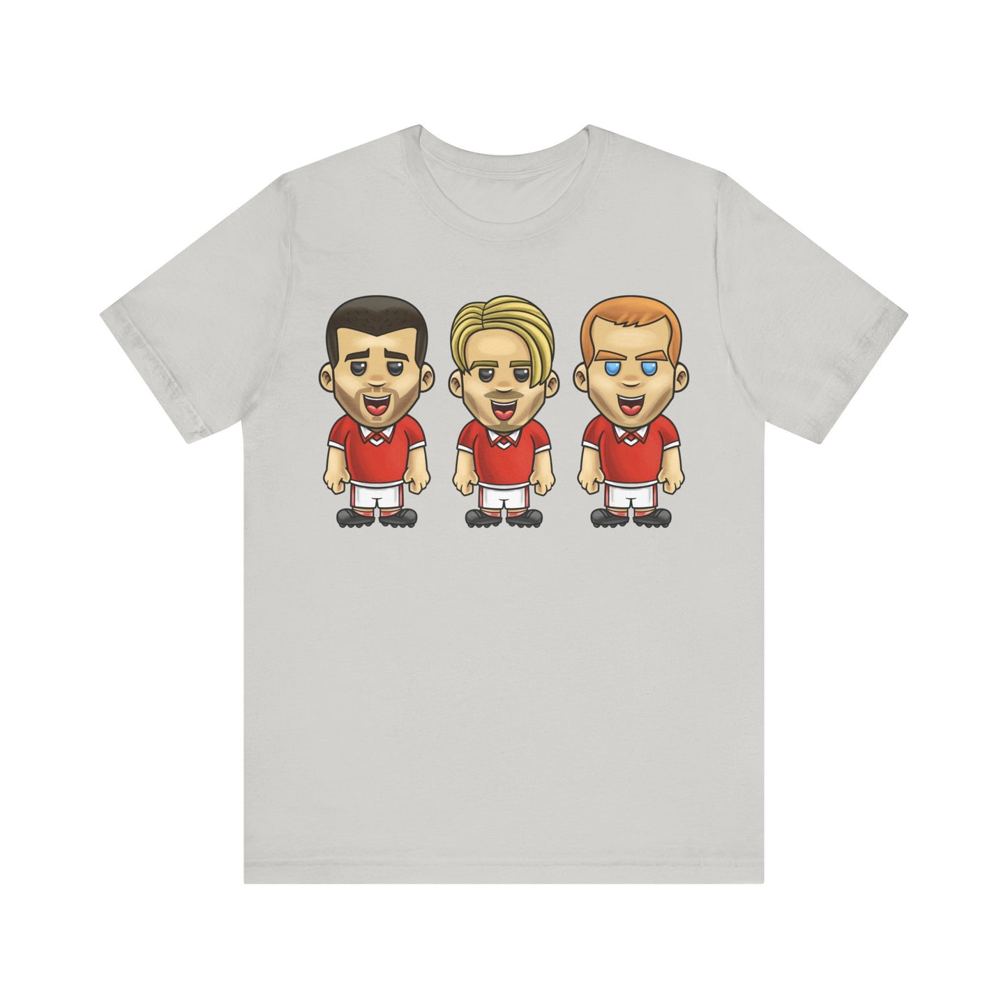 Roy Keane - David Beckham - Paul Scholes - Manchester United - T-Shirt