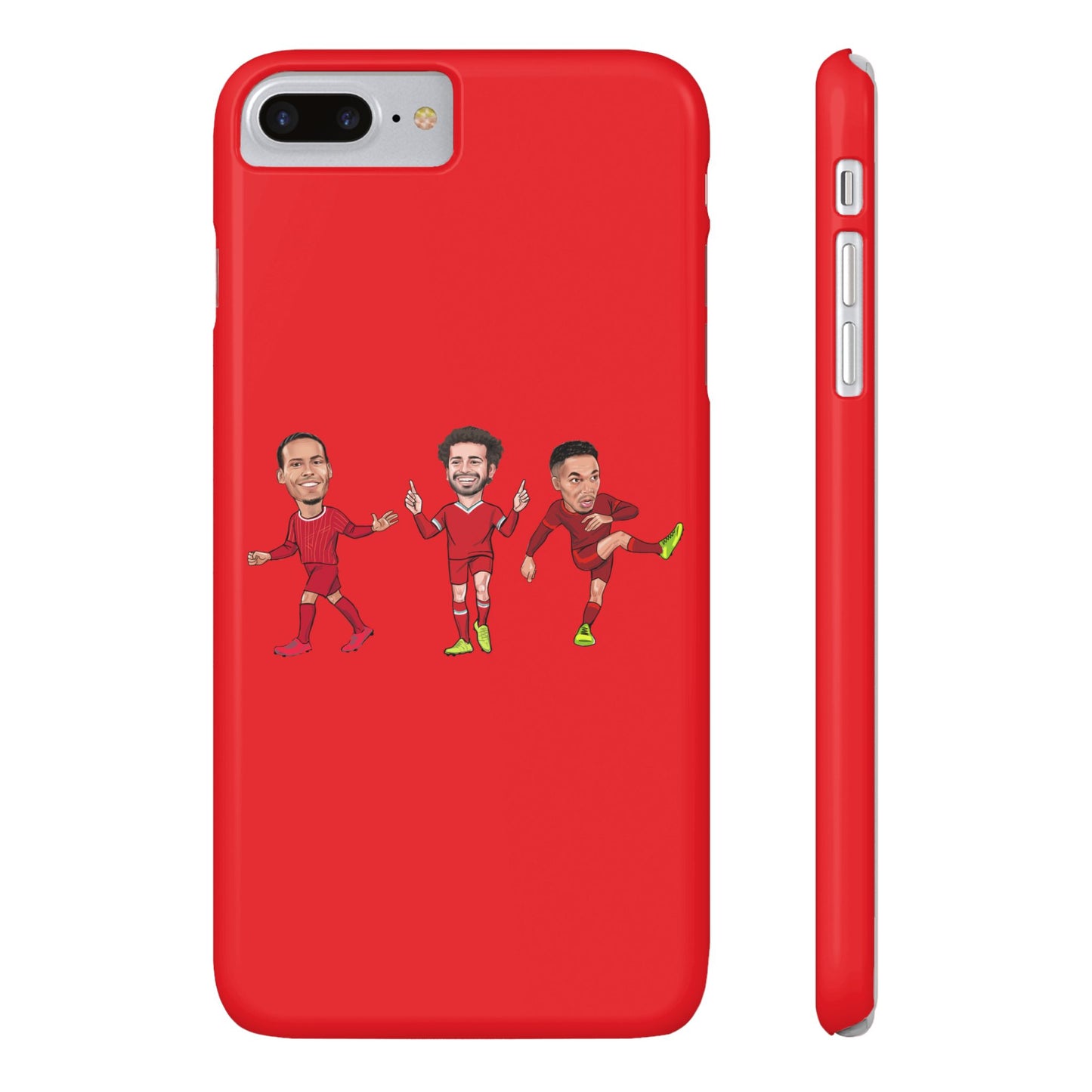 Mo Salah, Virgil Van Dijk & Trent Alexander-Arnold - Liverpool - Phone Case