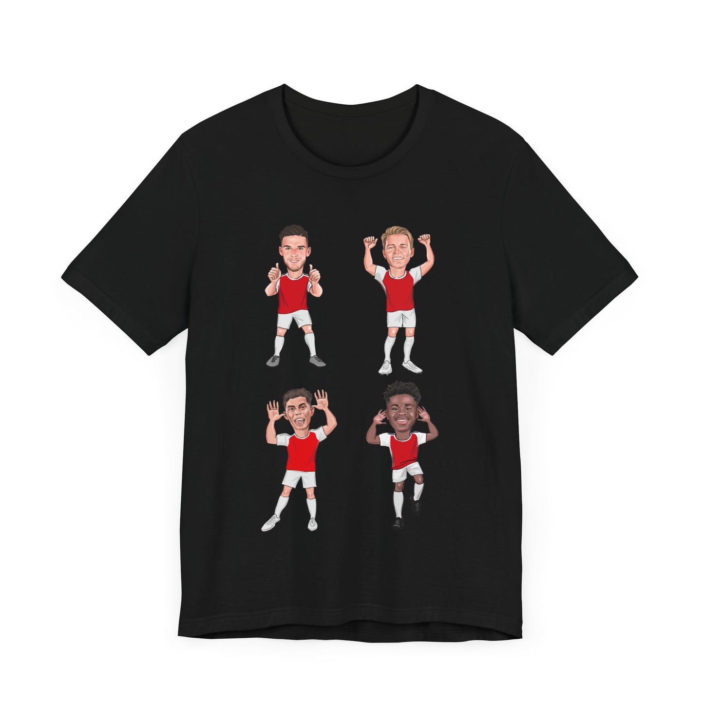 Declan Rice, Martin Ødegaard, Kai Havertz & Bukayo Saka - Arsenal - T-Shirt