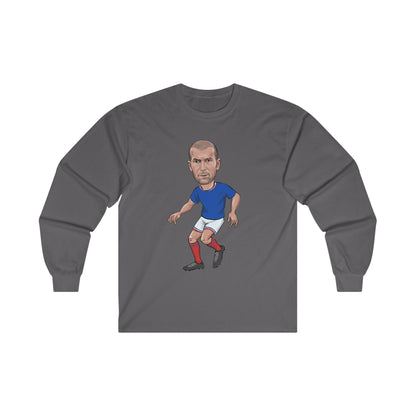 Zinedine Zidane - France - Long Sleeve T-Shirt