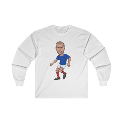 Zinedine Zidane - France - Long Sleeve T-Shirt