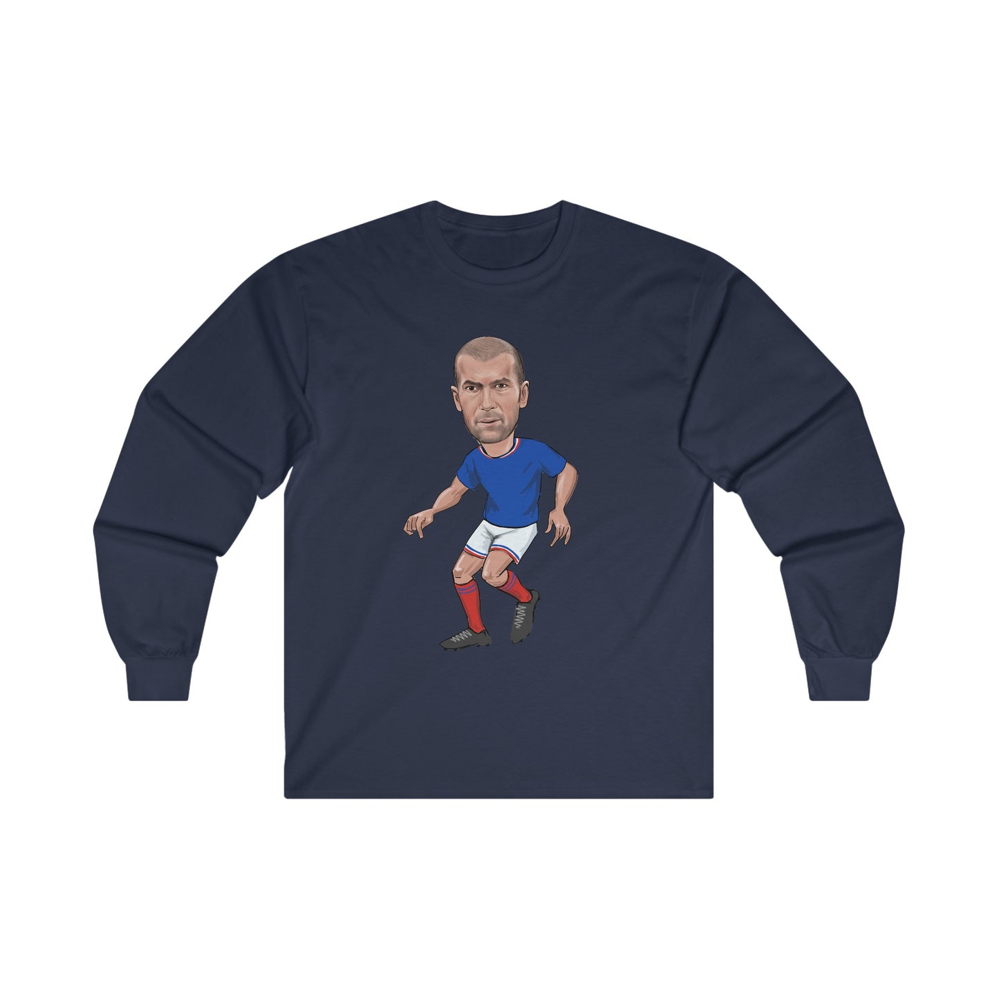 Zinedine Zidane - France - Long Sleeve T-Shirt