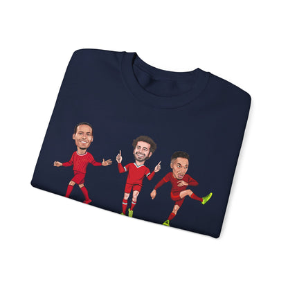 Virgil Van Dijk - Mo Salah - Trent Alexander-Arnold - Liverpool - Sweatshirt