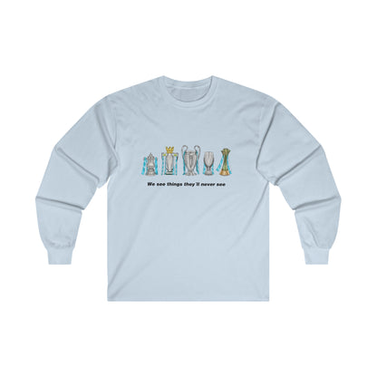 Manchester City - We See Things They'll Never See - Long Sleeve T-Shirt