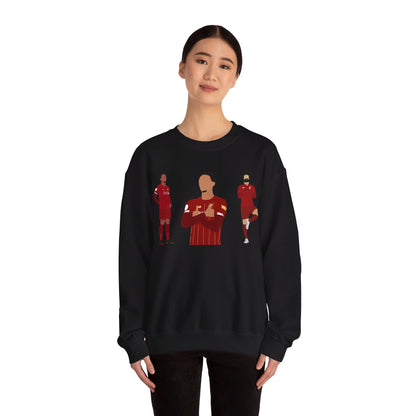 Virgil Van Dijk - Mo Salah - Trent Alexander-Arnold - Liverpool - Sweatshirt