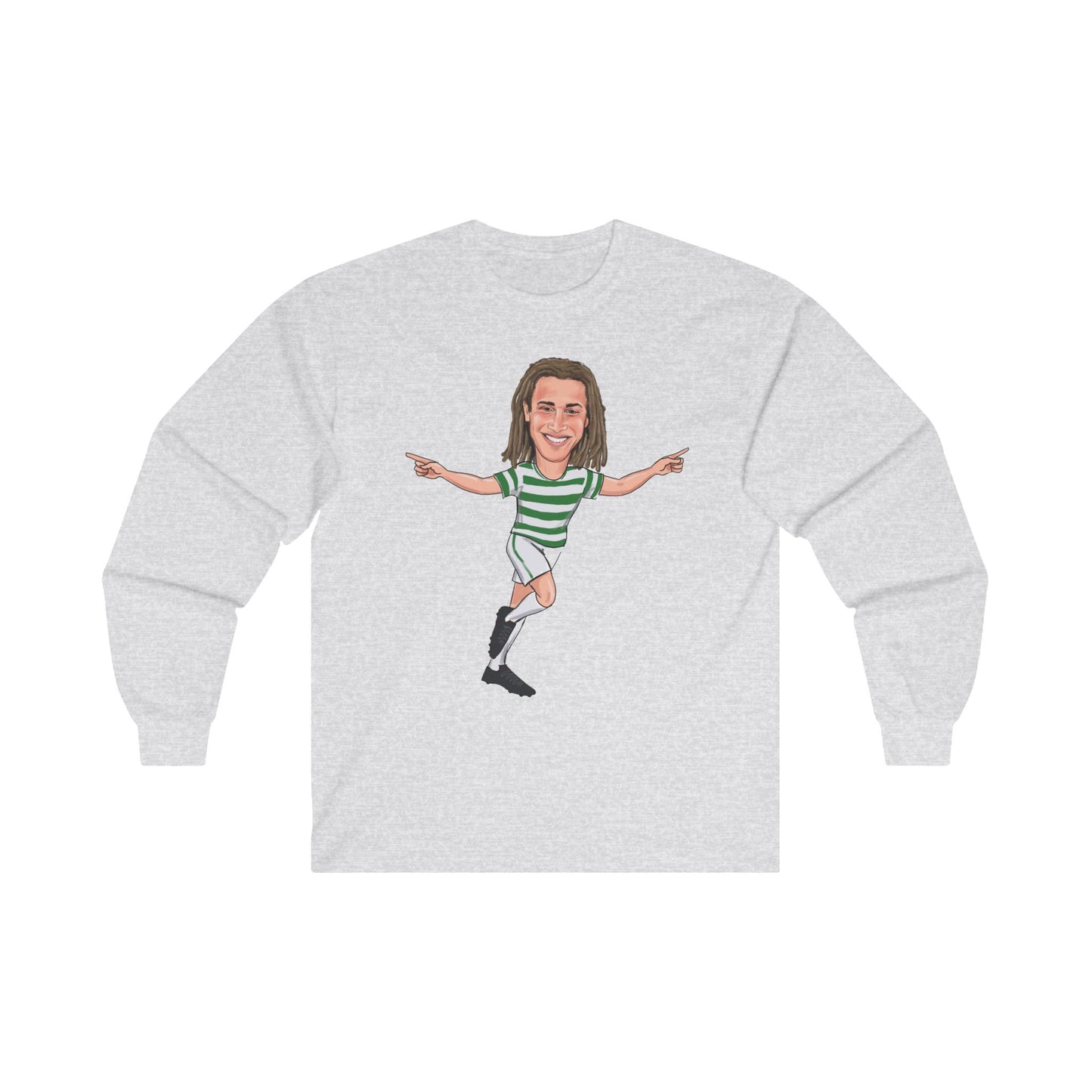 Henrik Larsson - Celtic - Long Sleeve T-Shirt