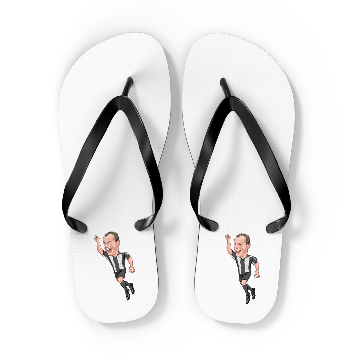 Alan Shearer - Newcasetle United - Flip Flops