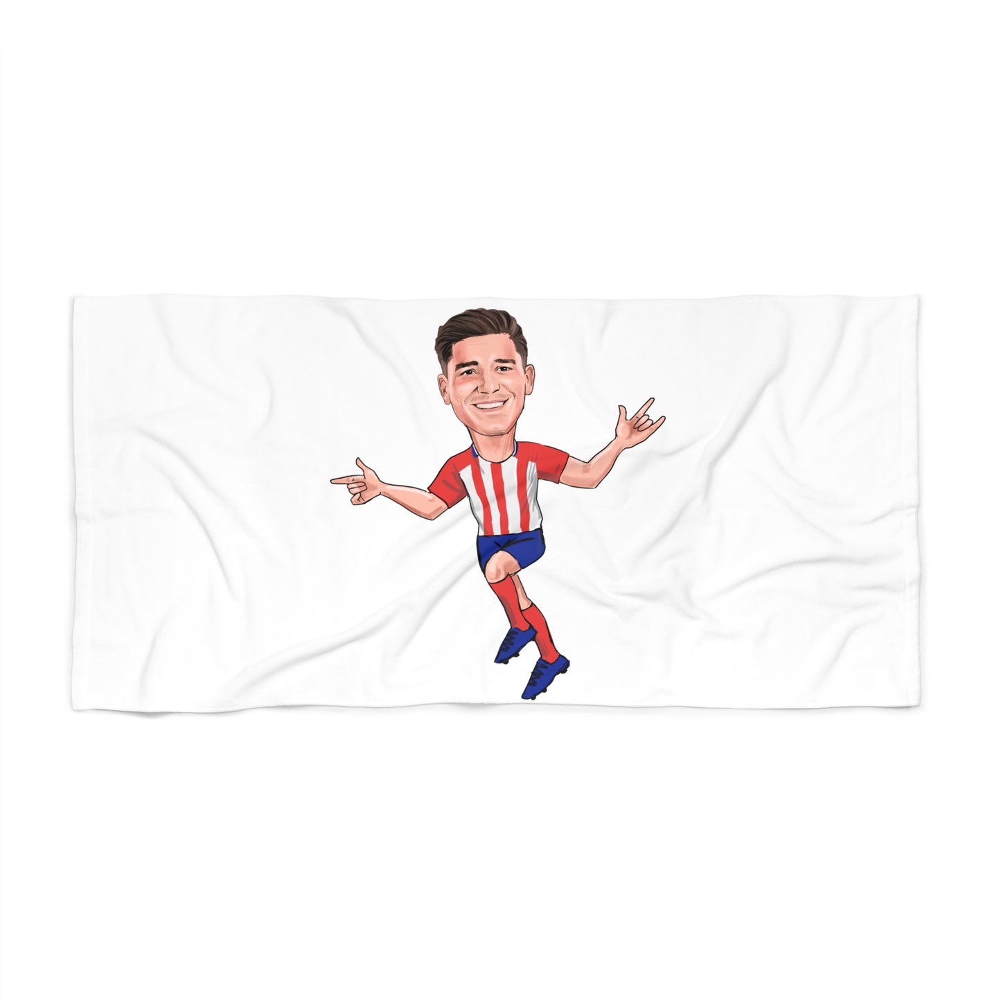 Julian Alvarez - Athletico Madrid - Beach Towel