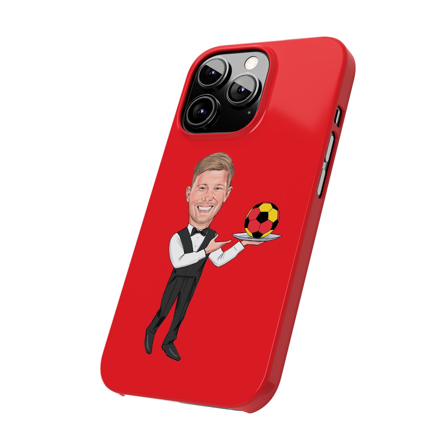 Kevin De Bruyne - Belgium - Served On A Plate - Phone Case