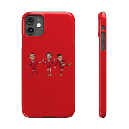 Mo Salah, Virgil Van Dijk & Trent Alexander-Arnold - Liverpool - Phone Case