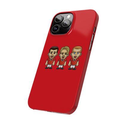 Paul Scholes, Roy Keane & David Beckham - Manchester United - Phone Case