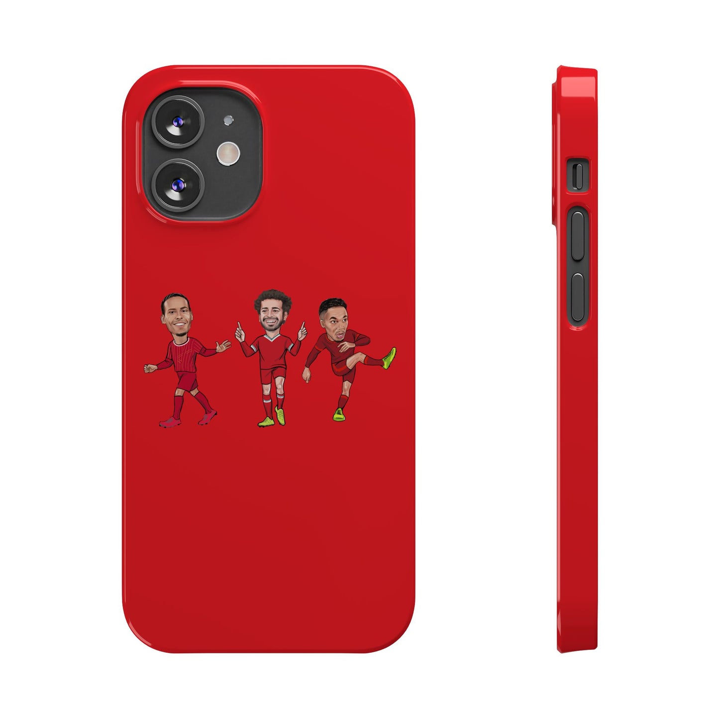 Mo Salah, Virgil Van Dijk & Trent Alexander-Arnold - Liverpool - Phone Case