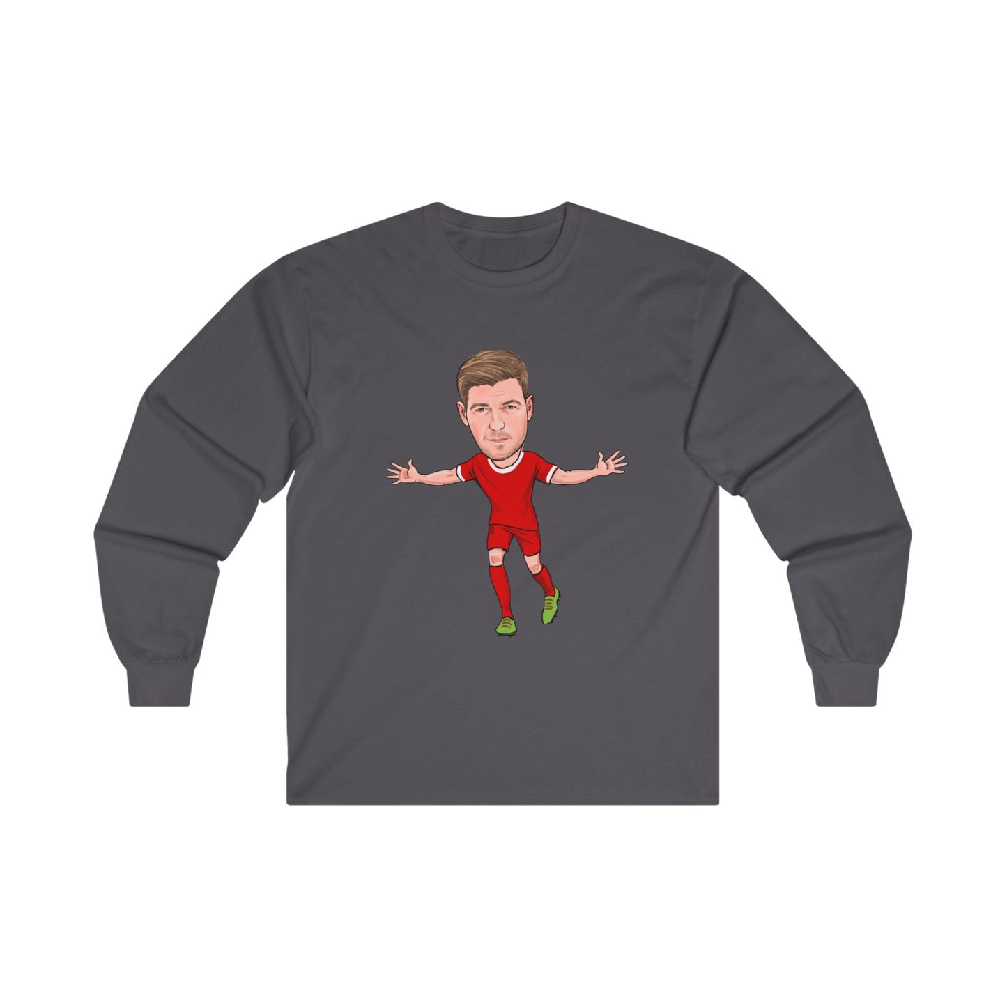 Steven Gerrard - Liverpool - Long Sleeve T-Shirt