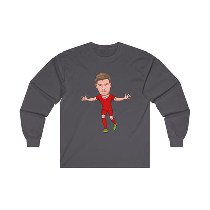 Steven Gerrard - Liverpool - Long Sleeve T-Shirt