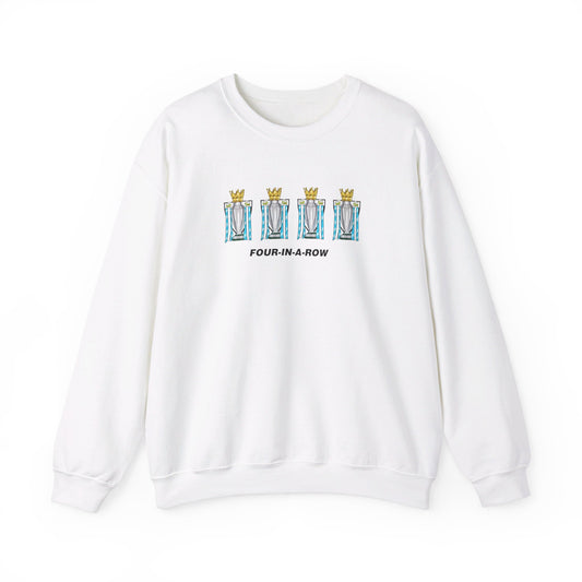 Manchester City - Four-In-A-Row - Sweatshirt