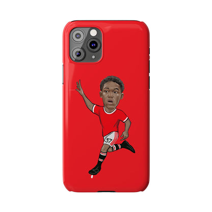 Kobbie Mainoo - Manchester United - Phone Case