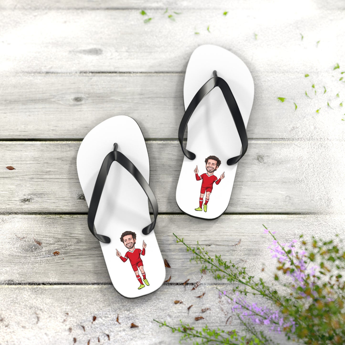 Mo Salah - Liverpool - Flip Flops