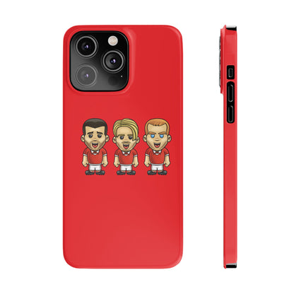 Paul Scholes, Roy Keane & David Beckham - Manchester United - Phone Case