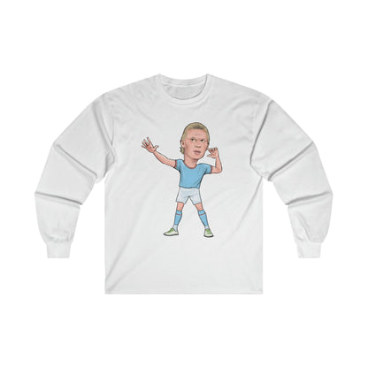 Erling Haaland - Manchester City - Long Sleeve T-Shirt