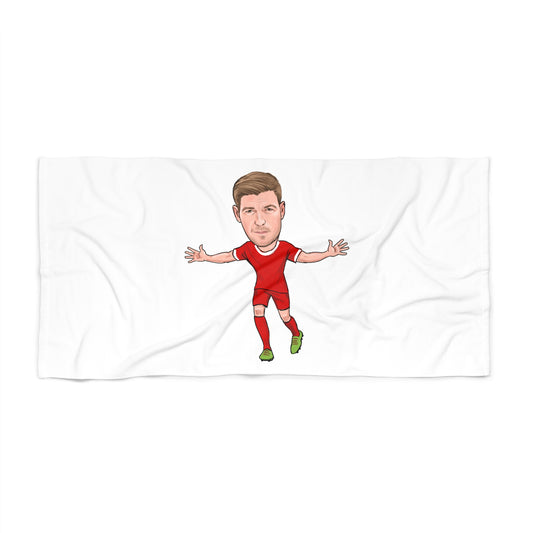 Steven Gerrard - Liverpool - Beach Towel