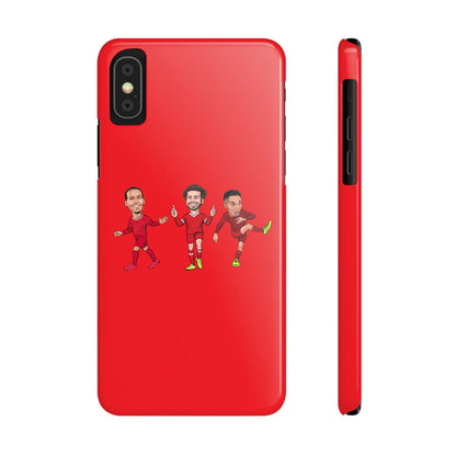 Mo Salah, Virgil Van Dijk & Trent Alexander-Arnold - Liverpool - Phone Case